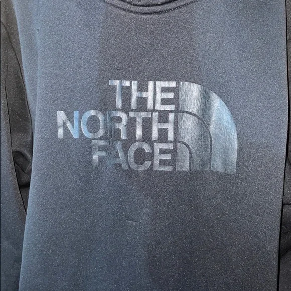 The North Face Men's Black Pullover Hoodie size large black canyonlands TNF - Picture 3 of 7